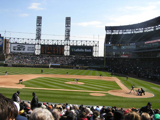 Game action - U.S. Cellular Field - Chicago, Il